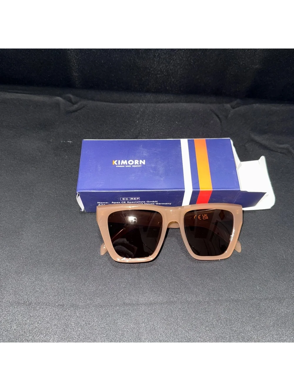Kimorn Sunglasses 1546 Black Brown New